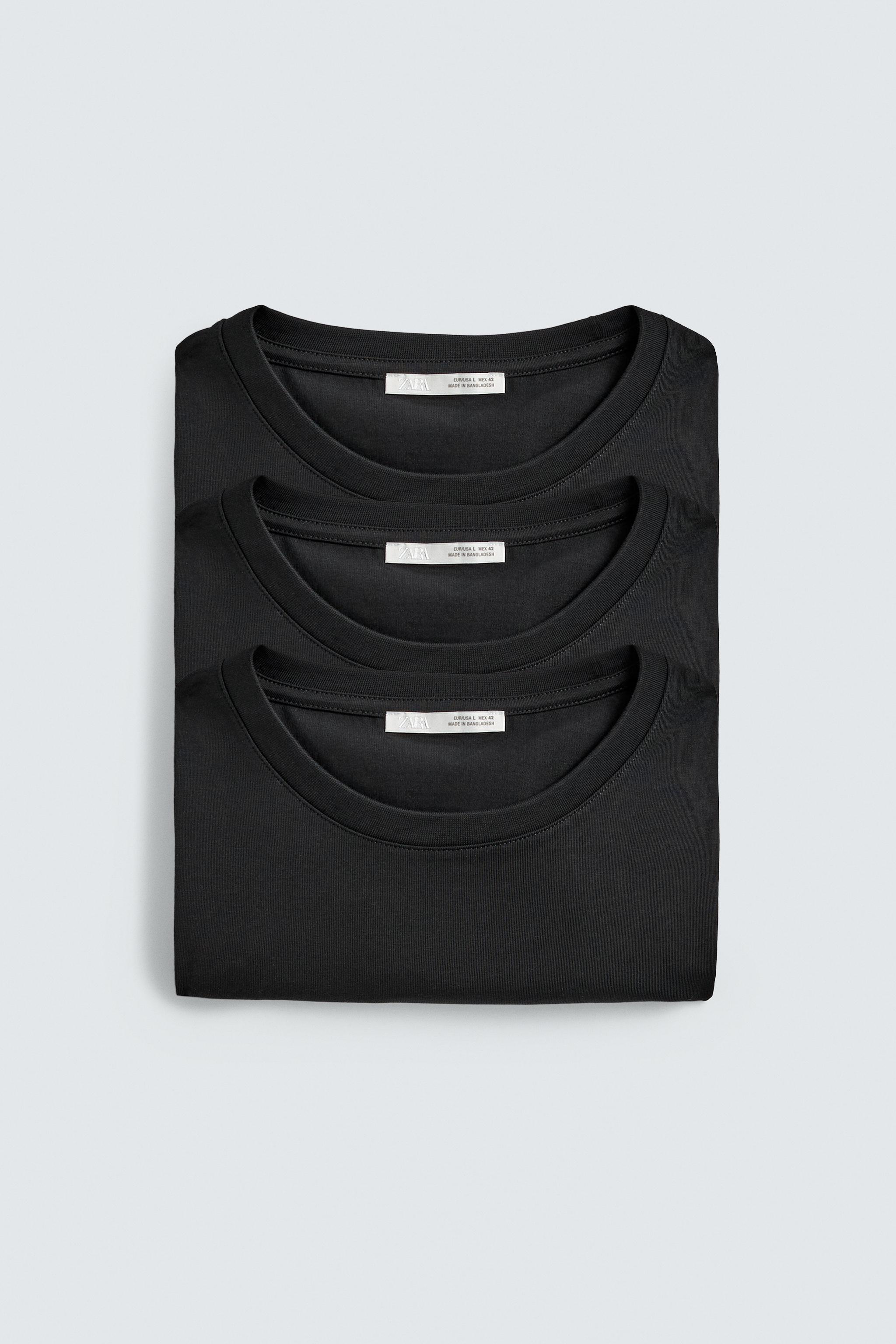 THREE-PACK OF BASIC MEDIUM WEIGHT T-SHIRTS /02